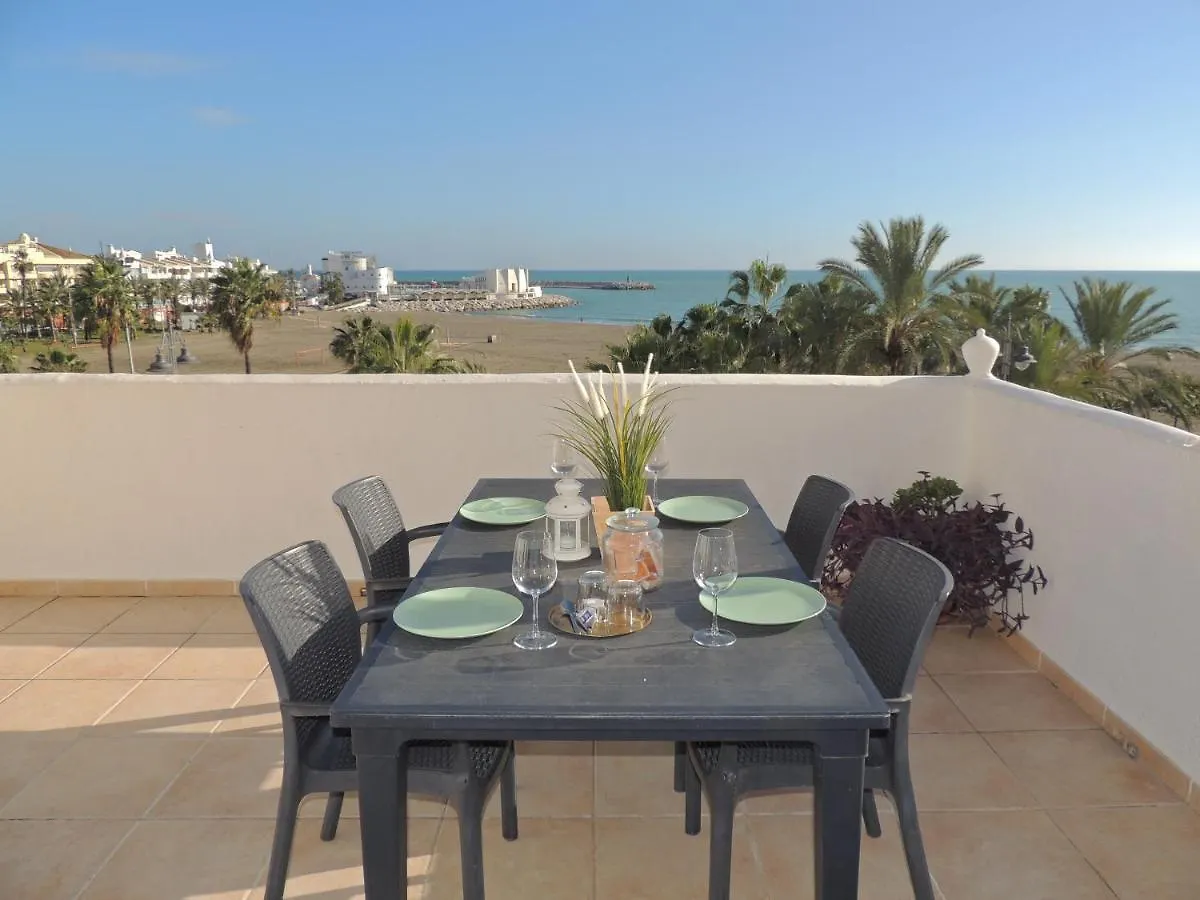 Ole Playa 5A Beach Front - A Pie De Playa, Sea Views - Vistas Al Mar, Puerto Marina Benalmadena